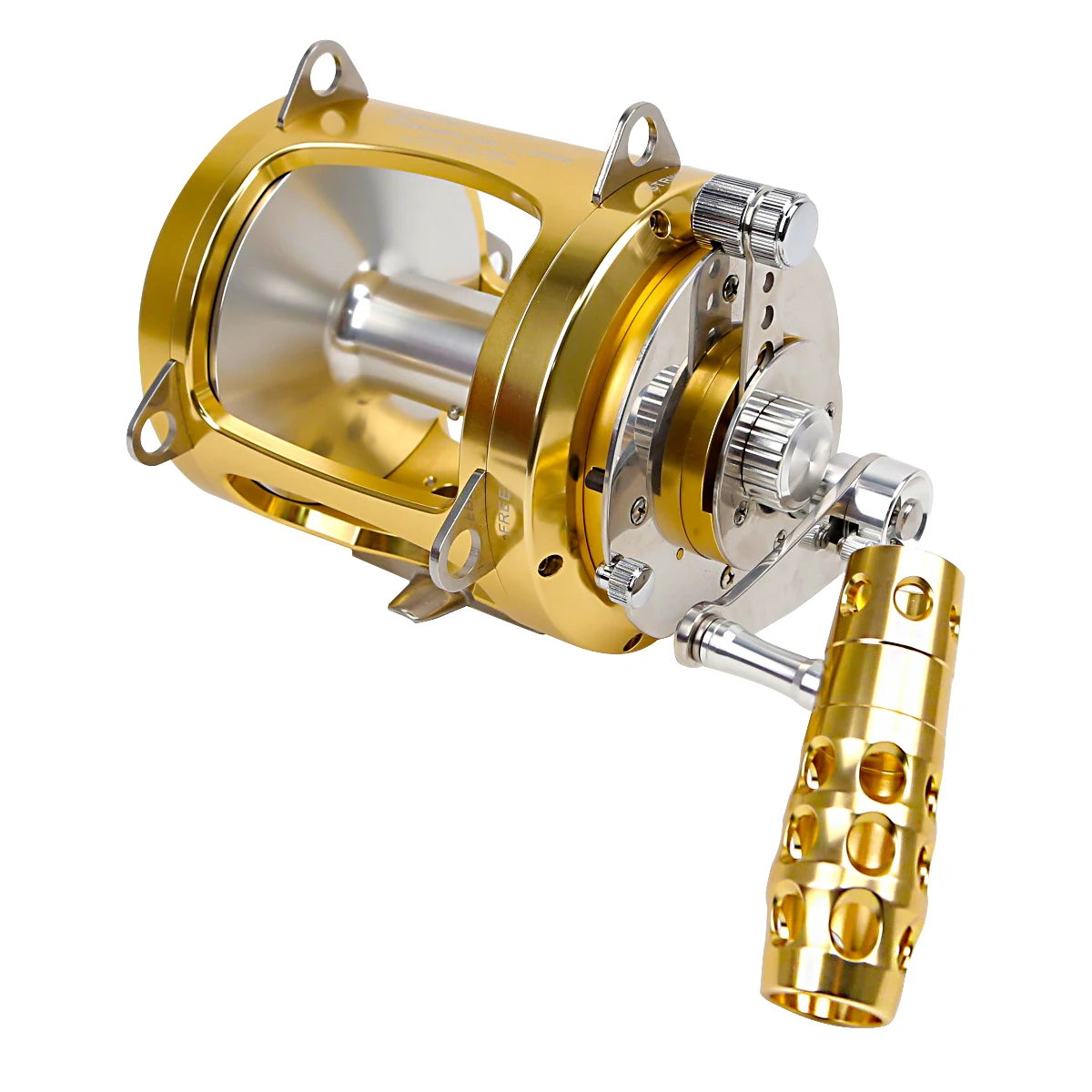 big deep sea fishing reels Saltwater Jigging Game Reel CNC Machined 2 Speed 44lb Lever Drag Boat Trolling Fishing : Sports & Outdoors 110LB max drag Reel in the Biggest Catch