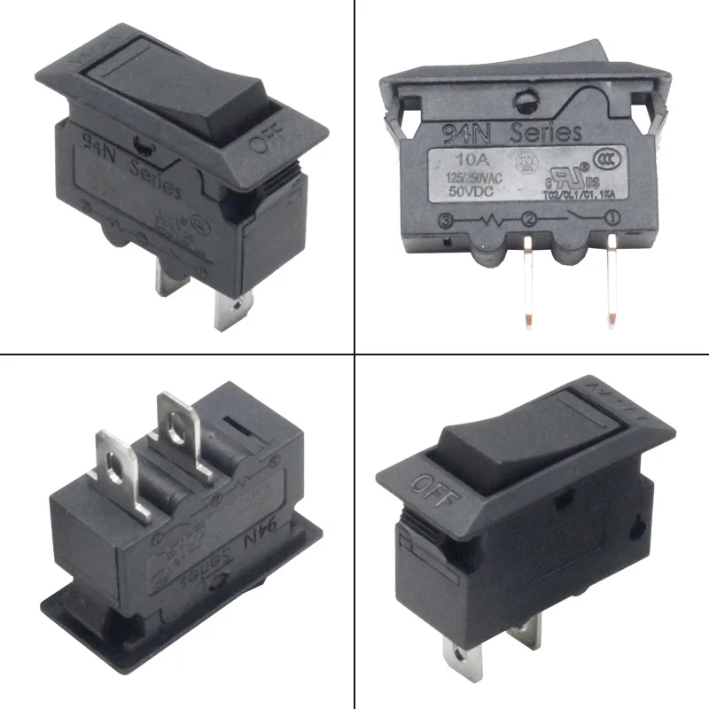 Kuoyuh 94n Series 8a Thermal Overload Protector Rocker Switch For Power