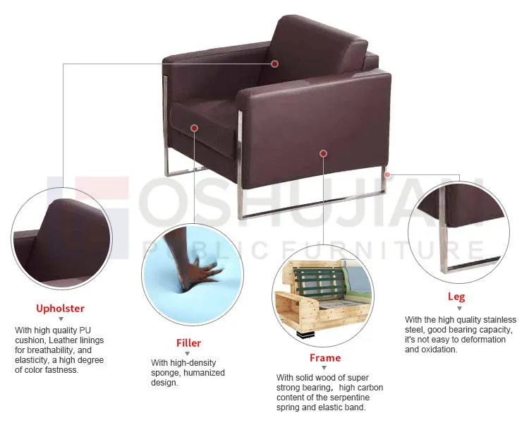 Hot sale office public sofa