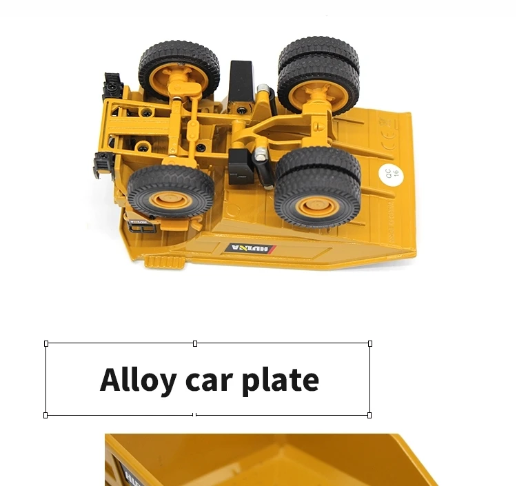 Huina 1812 1:60 Promotional Dump Truck Toys Model For Huina 1812 Truck Model Vs 1810(7)