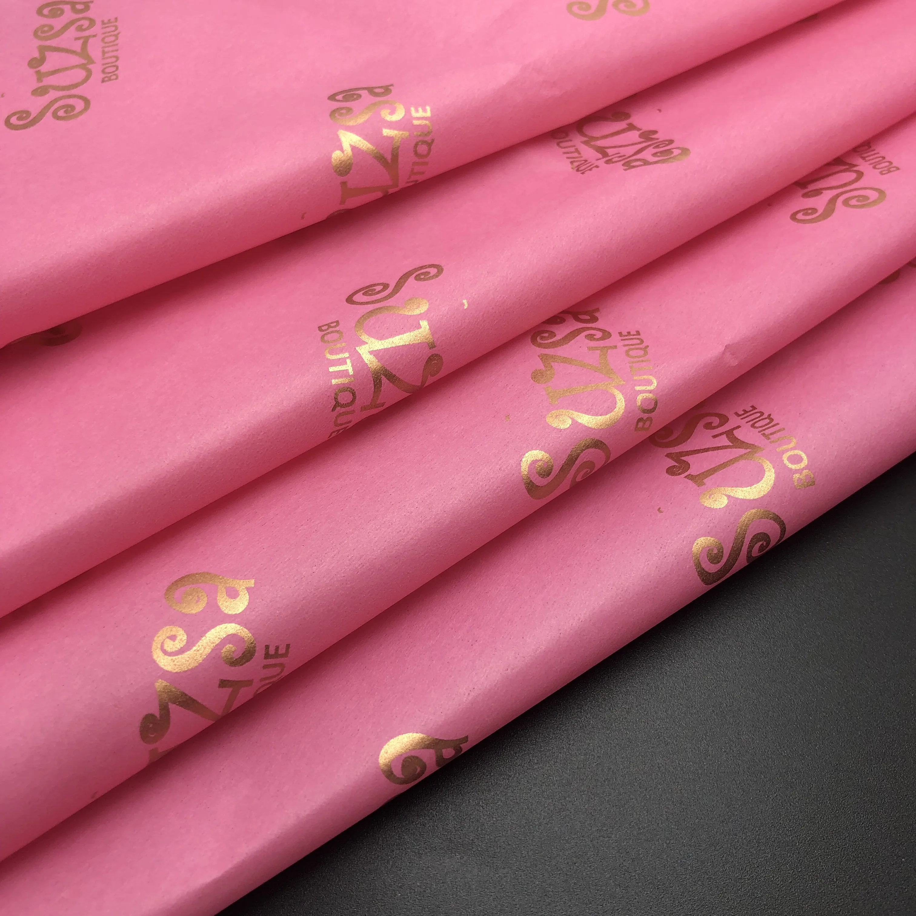 
2019 Guangdong Luxury Customized Tissue Wrapping Paper for Garment Shoes Gifts 