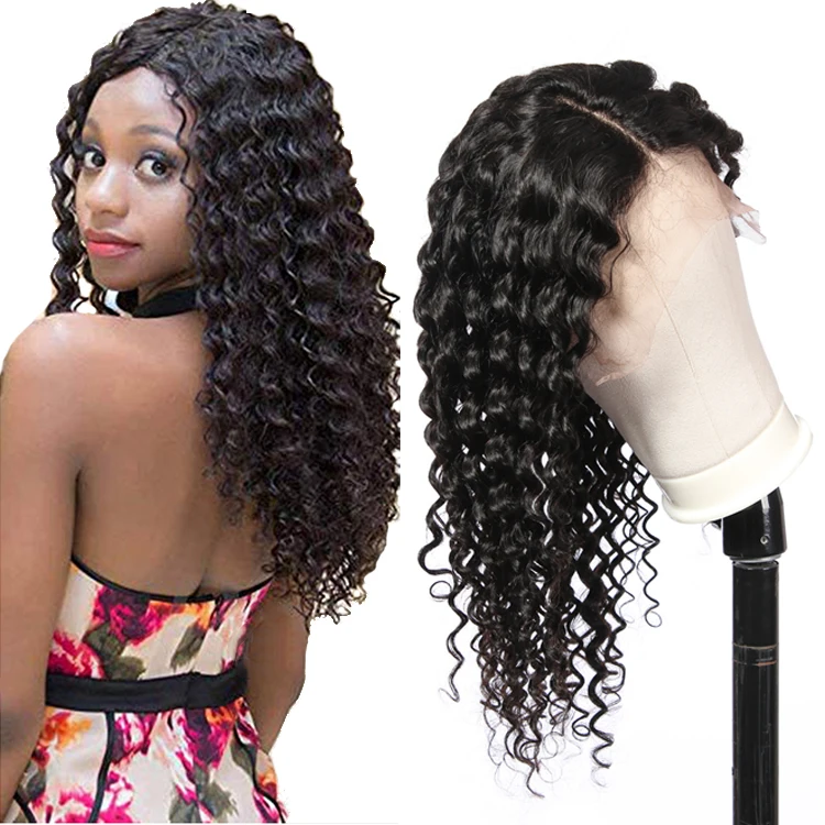 
Wholesale Hair manufacture Deep Wave lace front wig 100% Remy wigs,human hair lace front 8-32inch Brazilian wigs for women 