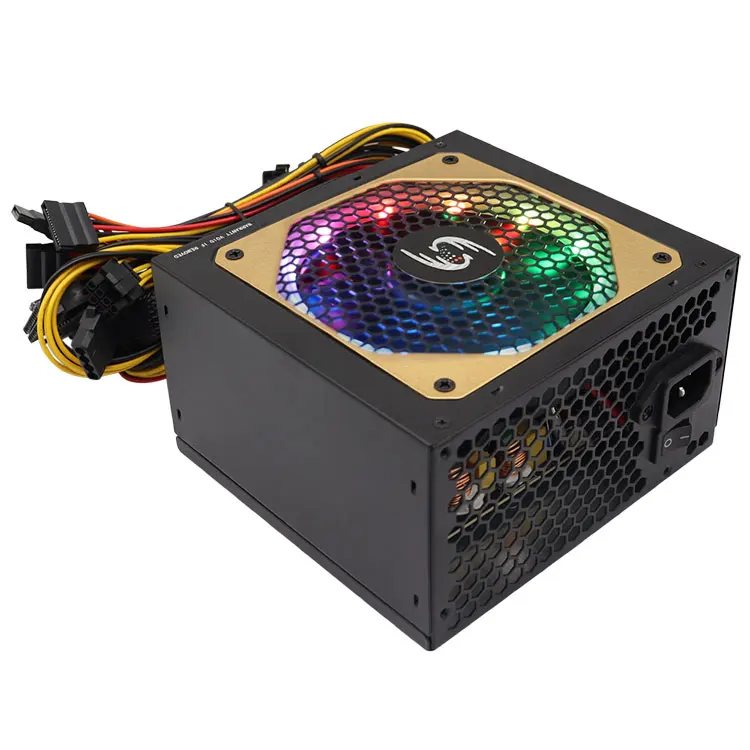 Oem Rgb Computer Power Supply Atx 500w 600w 700w 800w Power Supply For
