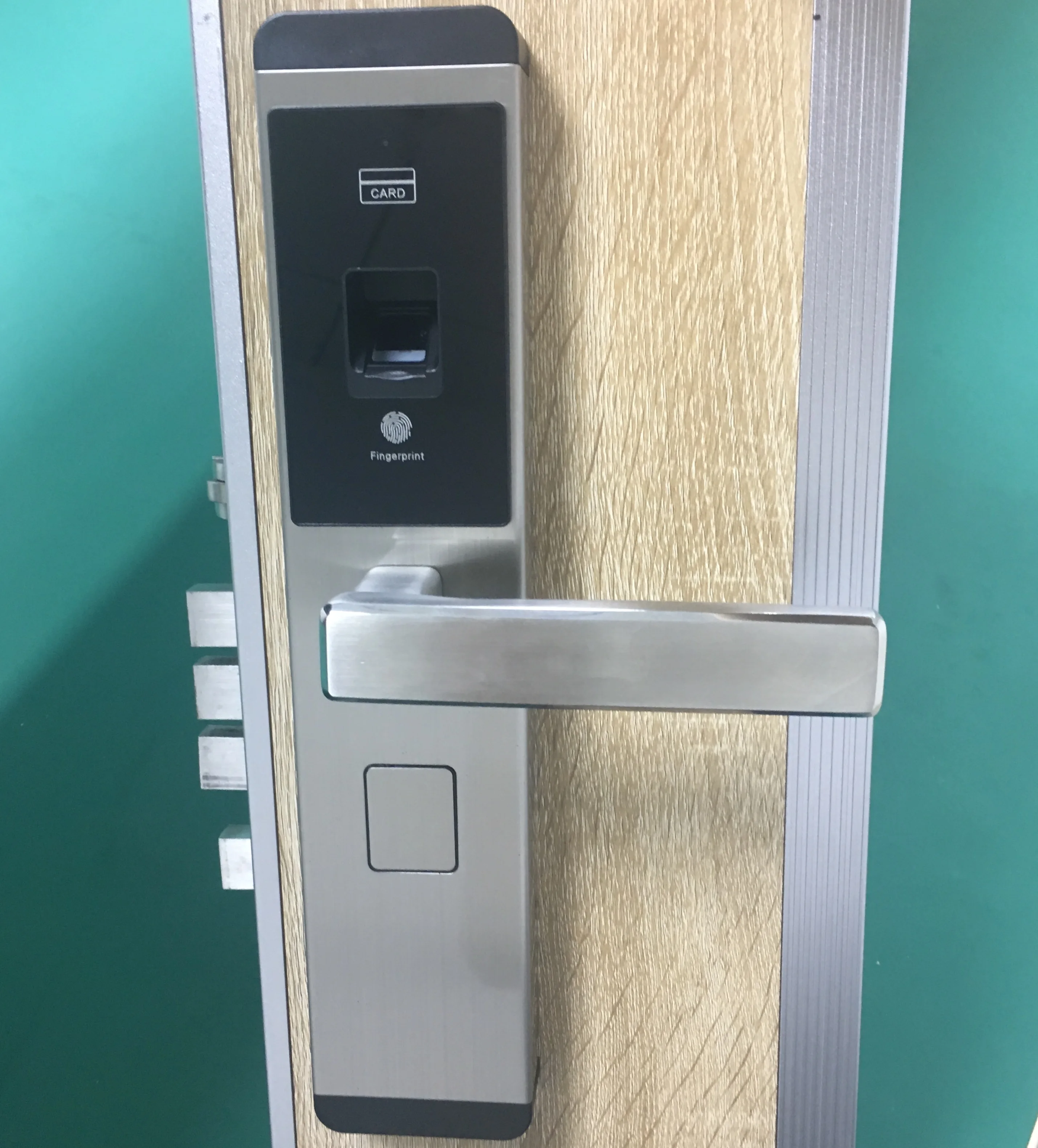 Security Safe Stainless Steel Double Sided Biometric Finger Print Smart