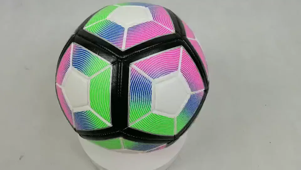 High Quality Leather Footballs Official Size 5 Custom Logo Outdoor