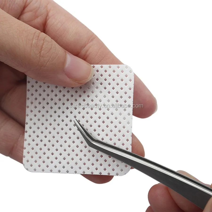 eyelash glue cotton