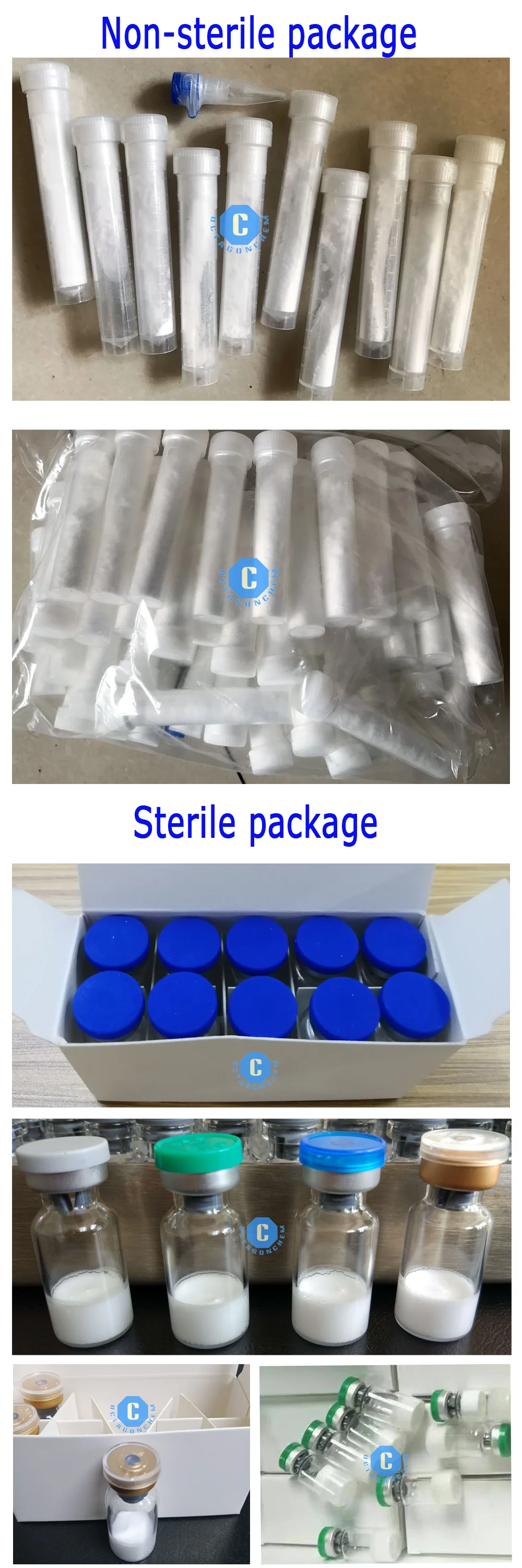 package of peptide