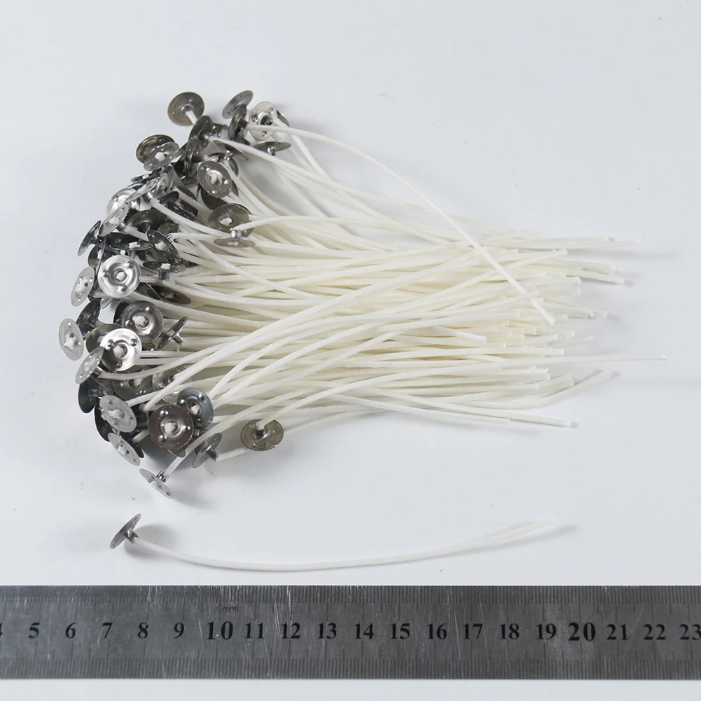 12cm Wholesale Precoated Wax Cotton Wick High Quality Craft Candle