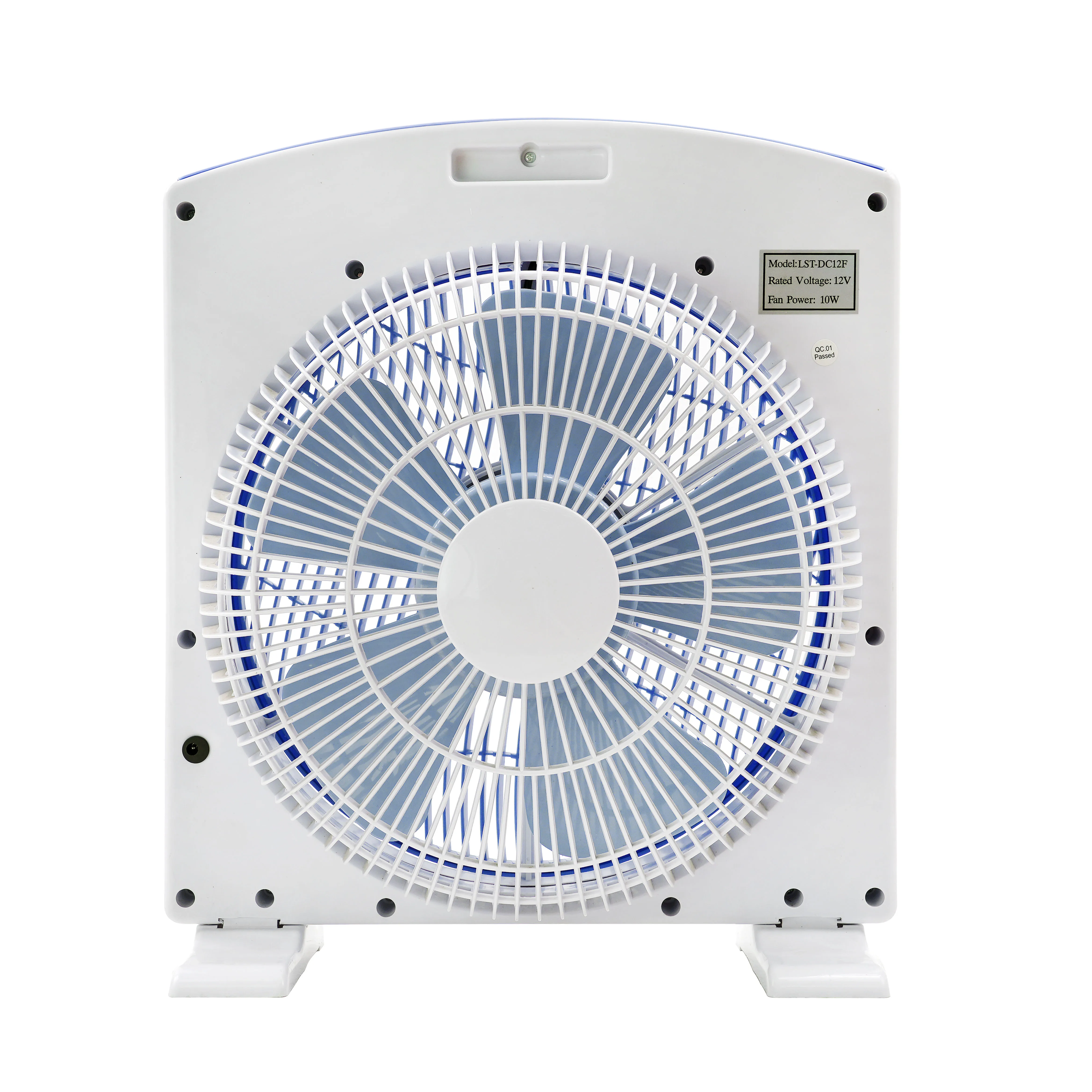 Solar Powered Box Fan, Portable, Electric, Plastic - detail 6