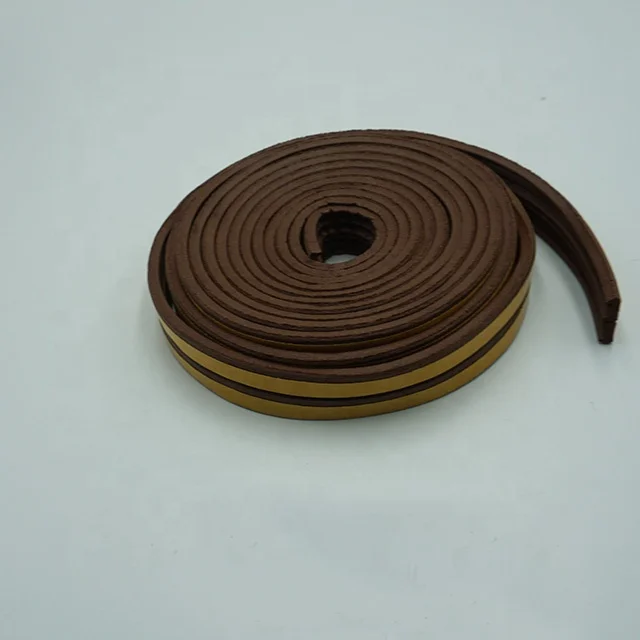 
Self Adhesive EPDM Weather Stripping,Door Window Foam Seal Strip, E-shape 9x4mm 