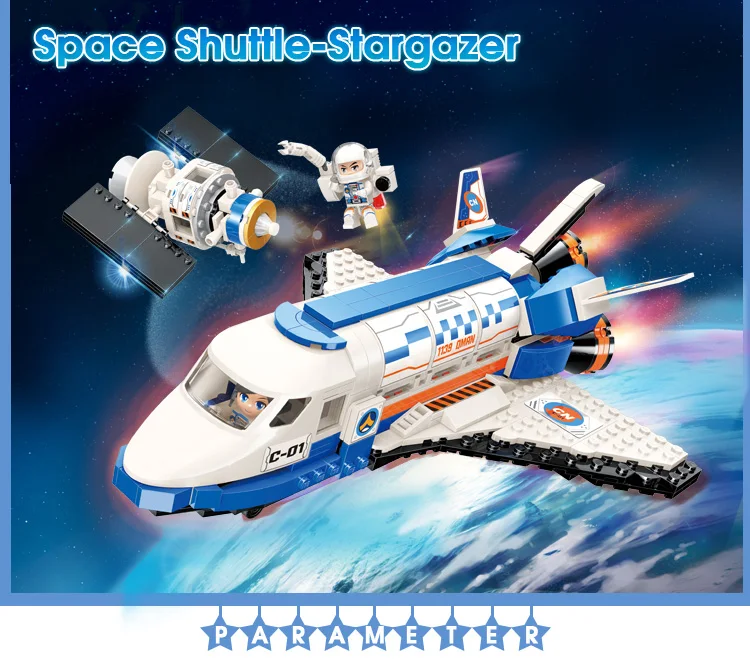 space shuttle learning toys