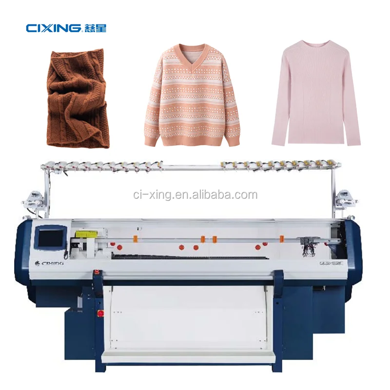 Cixing Automatic Knitting Machine For Sweater 6g Knitwear Flat Knitting