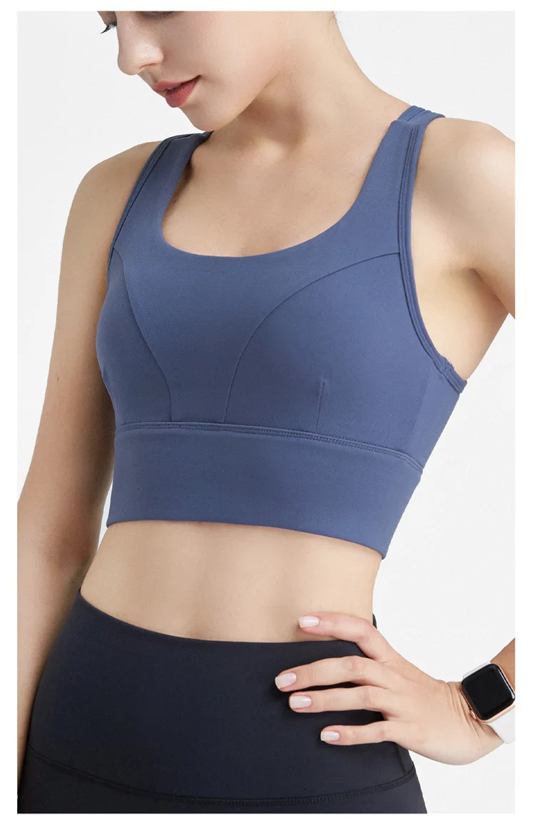 Women High Impact Compression Full Support Running Yoga Gym Fitness