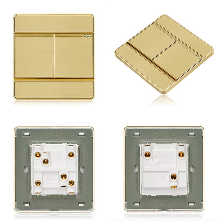 Nigeria New Design Decorative Hotel Electric Light Wall Switch And