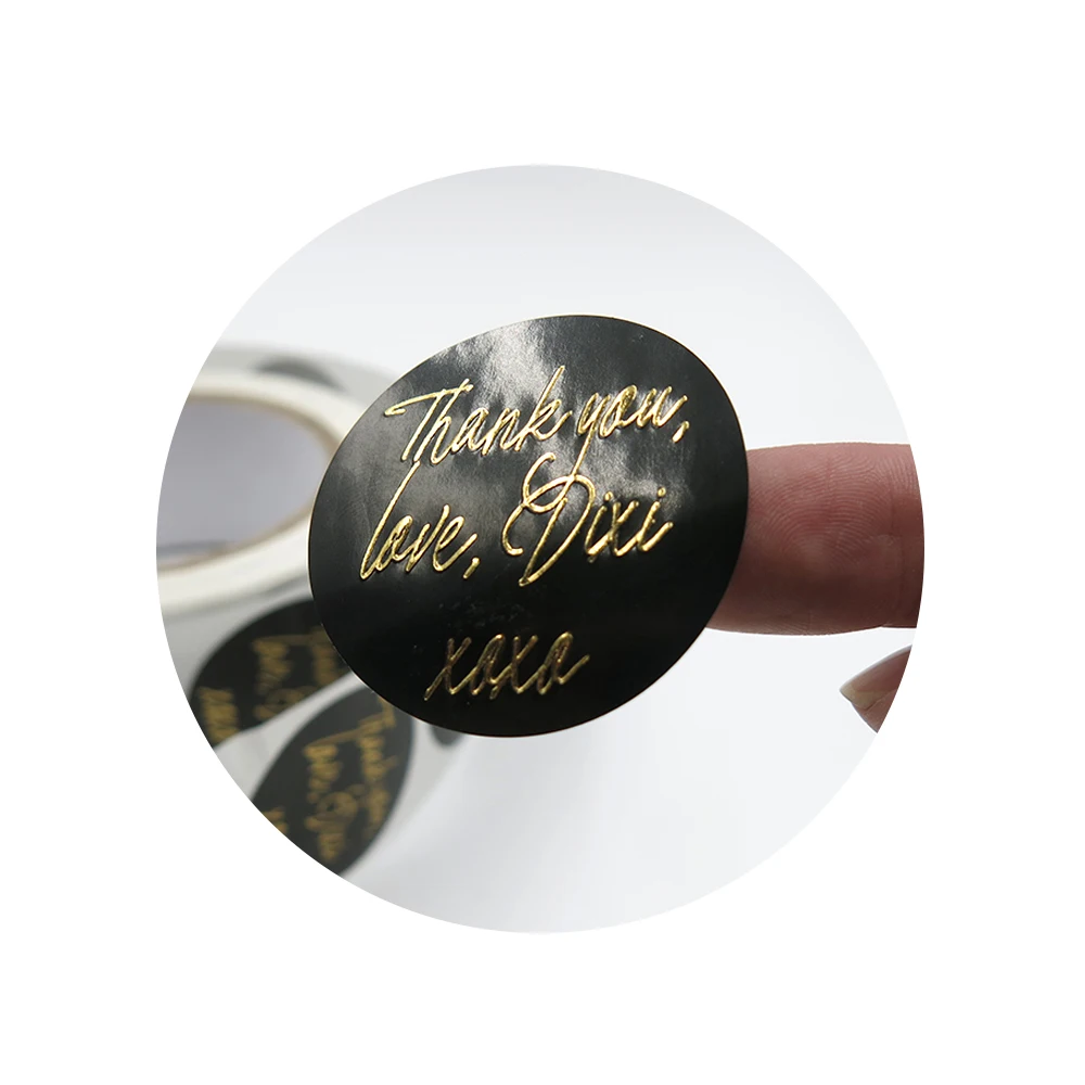 

Thank You tickers,500 Pieces, Cmyk,pantone color,full color