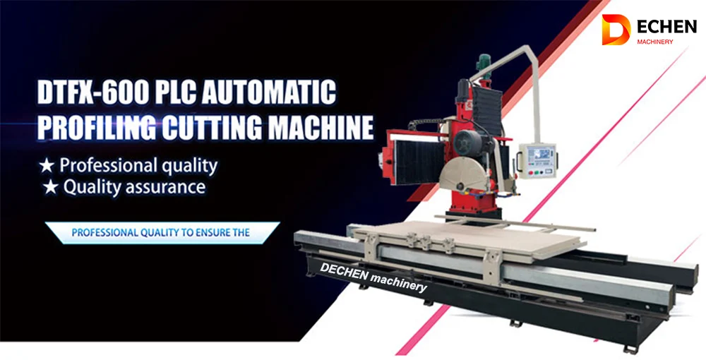 marble and granite cutting profile stone moulding machine