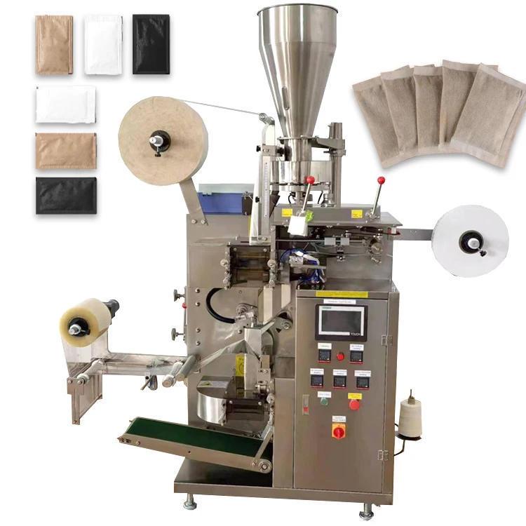 Small Vertical Tea Bag Packing Machine Automatic Inner and Outer Tea ...