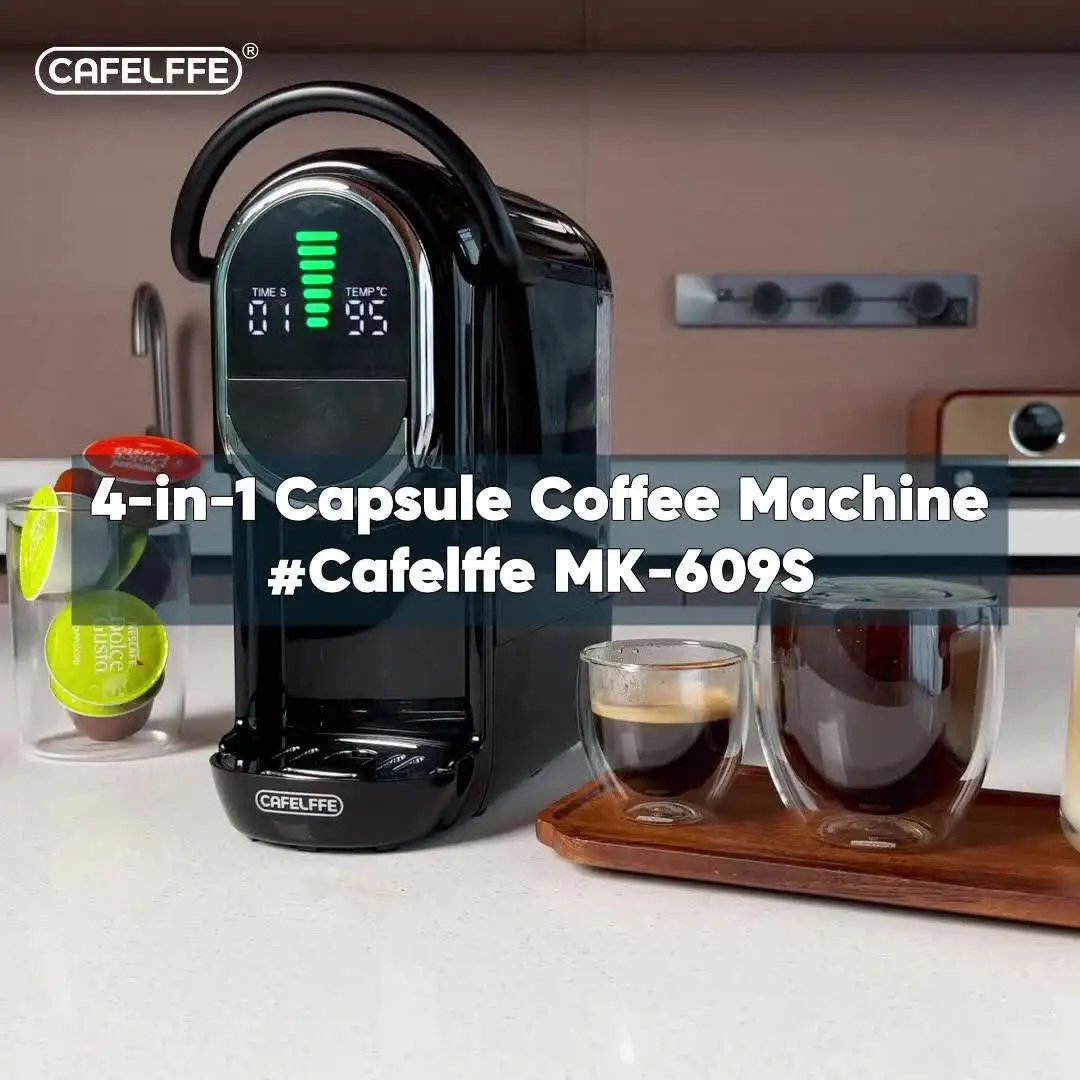 CAFELFFE 4イン1多機能カプセルコーヒーマシン CAFELFFE 4-in-1 Automatic Coffee Machine for Nespresso