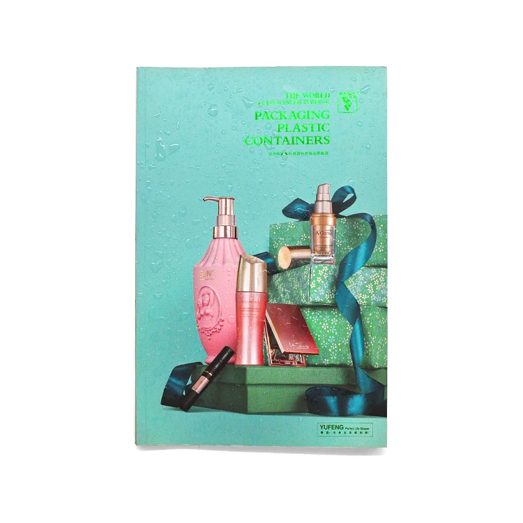 Fashion Design OEM Full Color Printing A4&A5 Cosmetic Advertising Catalogue Magazine Booklets Paper Paperboard Printing Service factory