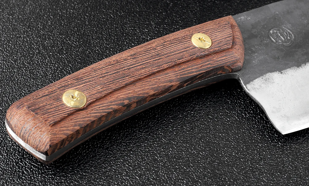 XITUO Forged Kitchen Chef Knife Traditional Handmade Clip Steel Slicing Meat Vegetable Multifunctional Butcher Knives Clad Steel