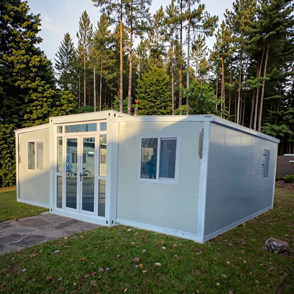 product wholesale container house prefabricated steel structure hotel 2 bedroom movable house fully furnished prefabricated house747-4