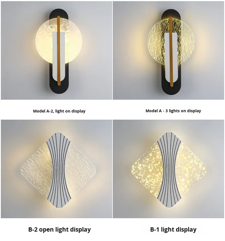 product led iron warm white high cri 90 modern minimalist butterfly design wall lamp for bedroom bedside staircase nordic tv background-15