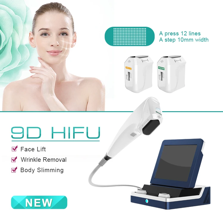 IN-M019 portable hifu microcurrent body slim face lift machine