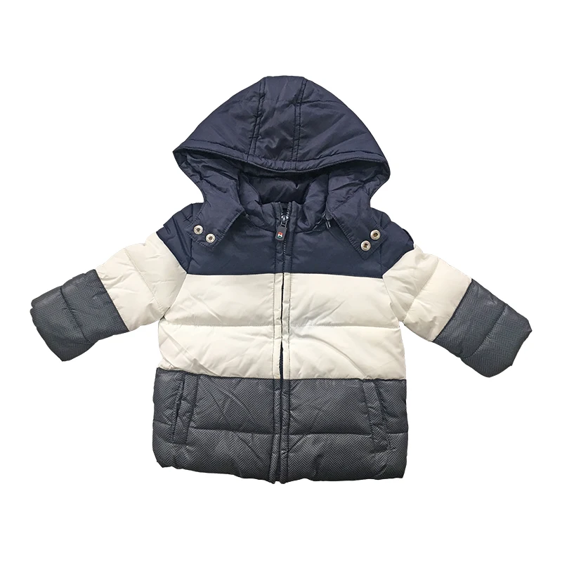 
Sedex Hot selling cheap customized bulk clothing printed kids winter jackets baby boys girls 