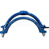 dn100 ductile iron pipe Flange tee ductile iron saddle clamp flexible coupling for di pipe water supplying system