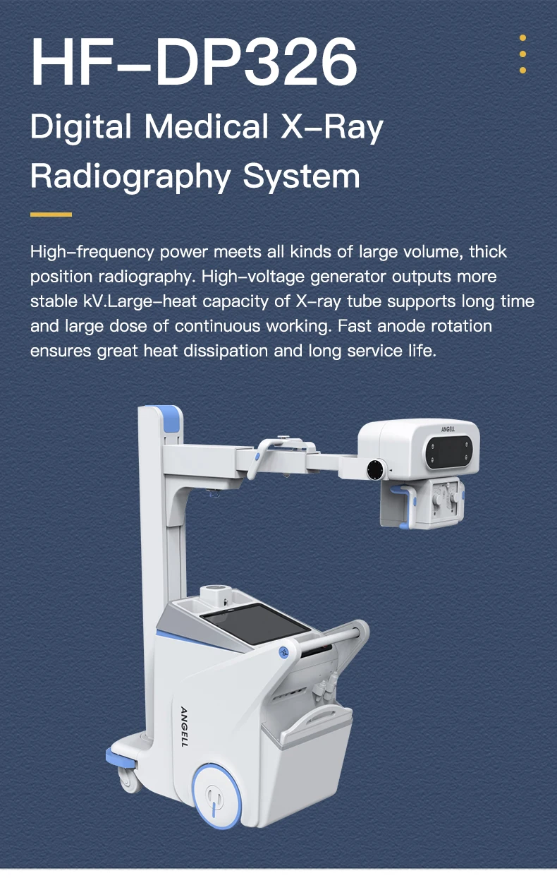 Portable digital x-ray machine prices /Mobile DR Medical x ray machine