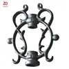 new model decorative gate fence panels ornament cast iron components forged steel elements