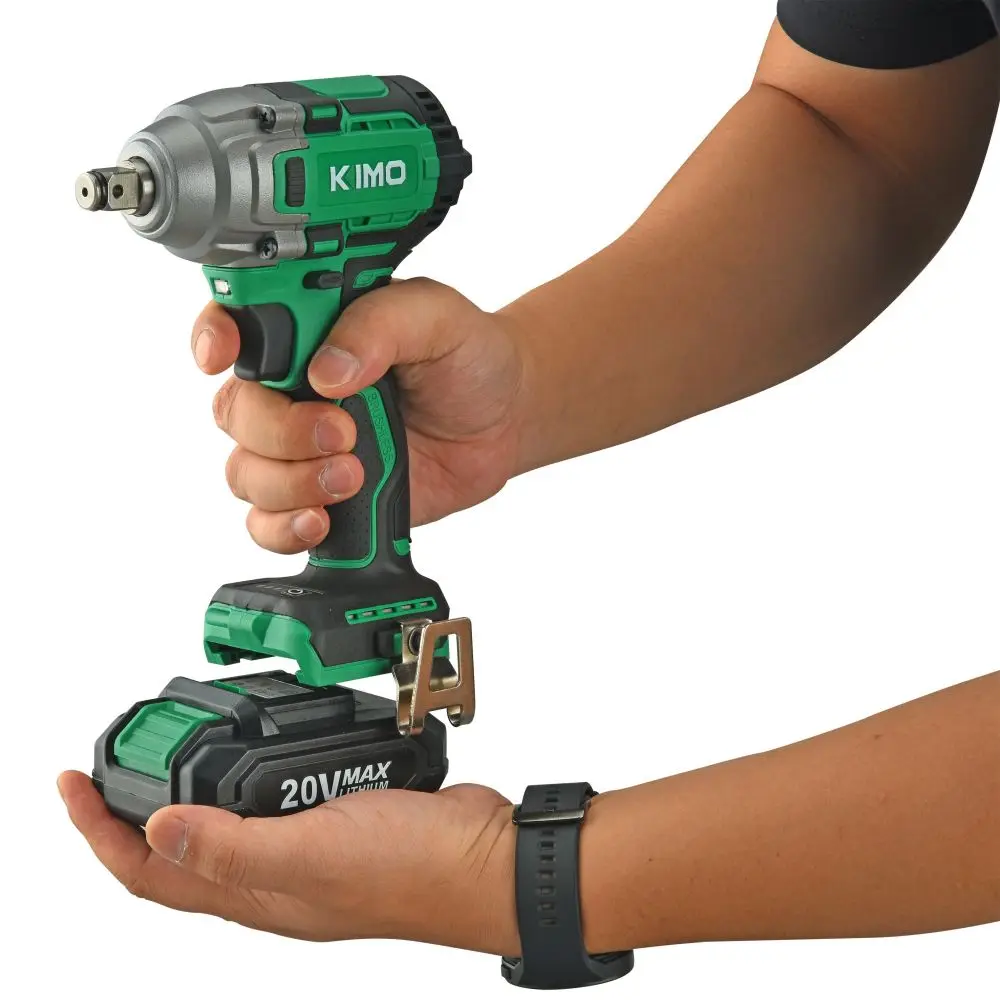 High Quality Professional Kimo 20v Brushless Impact Wrench For Auto