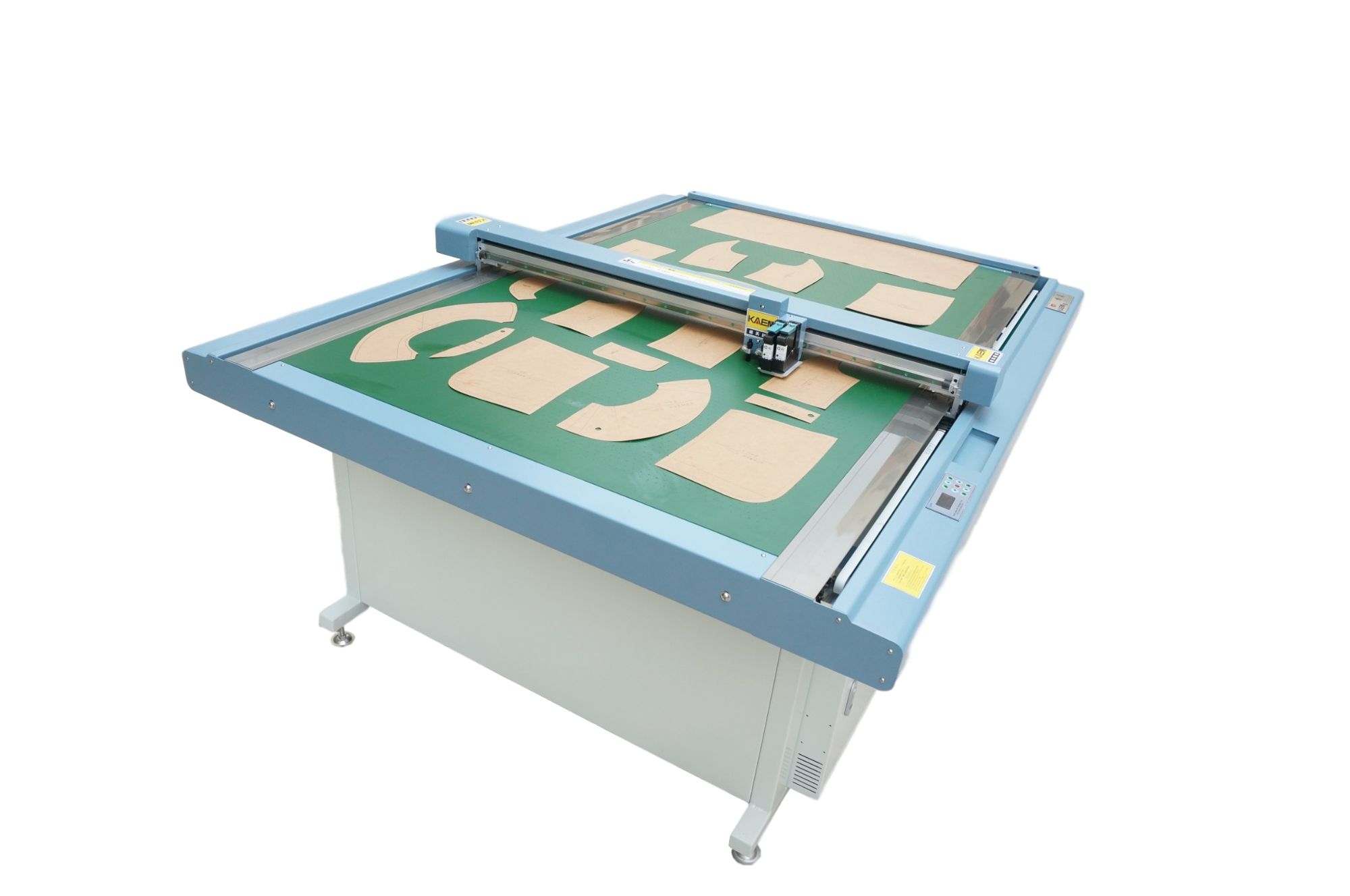 Dual Cutting Knives Clothing Cutting Plotter 1209 Flat Table Inkjet