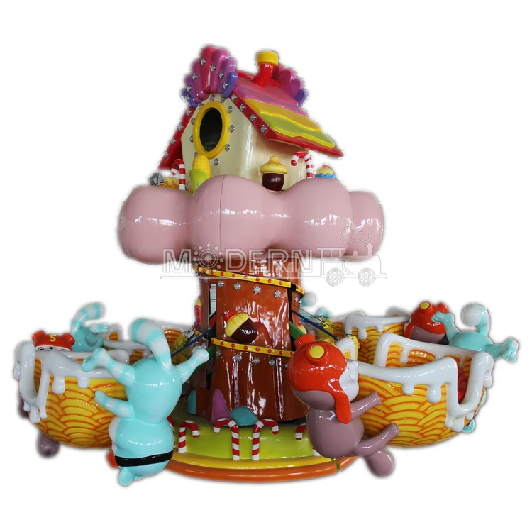 China amusement park thrilling ride crazy bounce Rides for sale