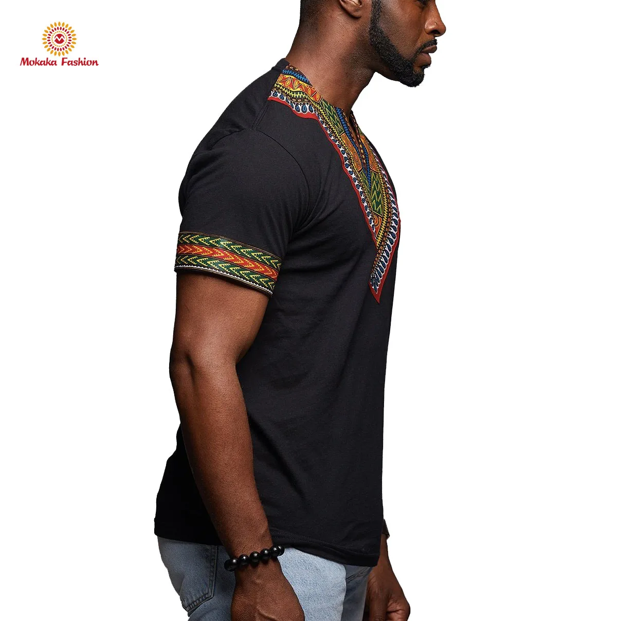 Custom African Men Wax Dashiki Kitenge Designs Short Sleeve Summer ...