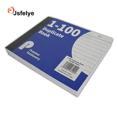 1-80 Page A5 Invoice  Book With Carbon Sheet Numbered VAT Pad Duplicate Receipt 