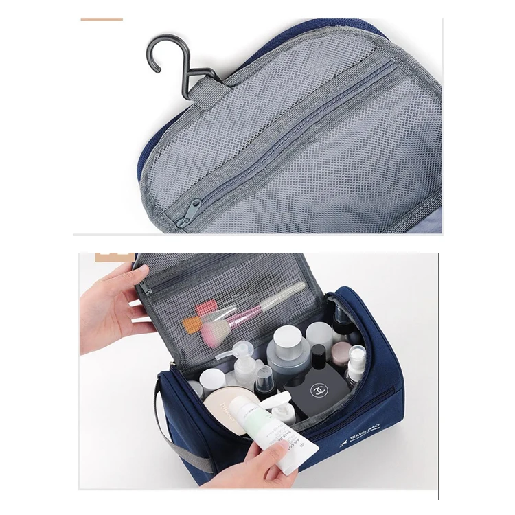 Hanging Cosmetic Bag Business Makeup Case Women Travel Make Up Zipper Organizer Storage Toiletry Wash Pouch