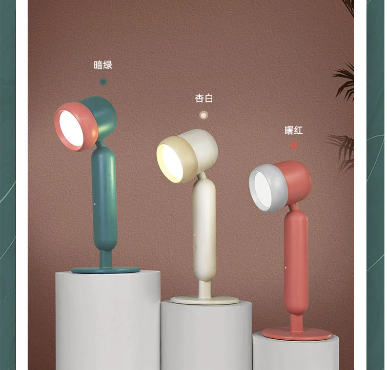Creative Novelty Eye Protection Table Lamp Bedroom Bedside Desktop Touch Student Children Led Desk Night Reading Lamp