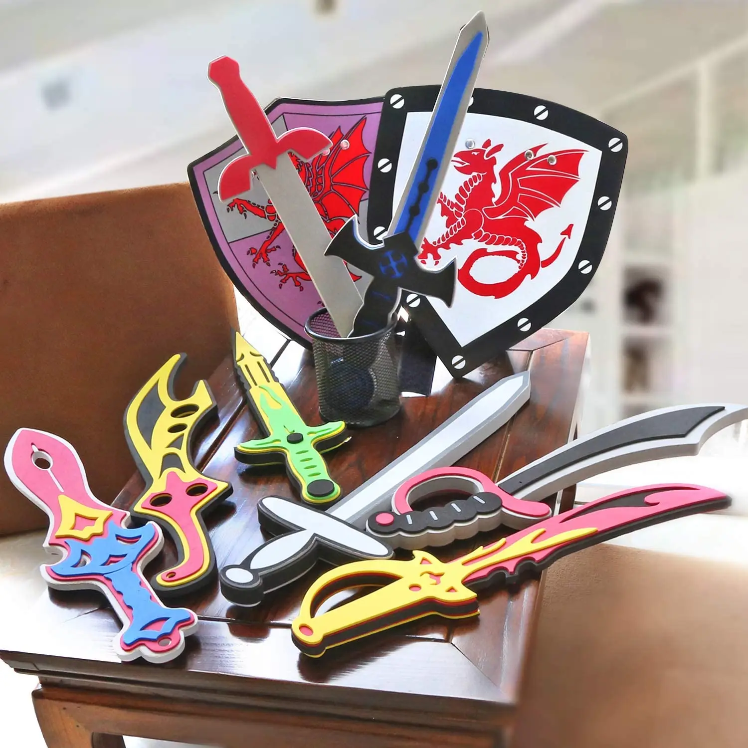 Foam Swords And Shields For Kids Foam Sword Toy For Boys Ninja Warrior