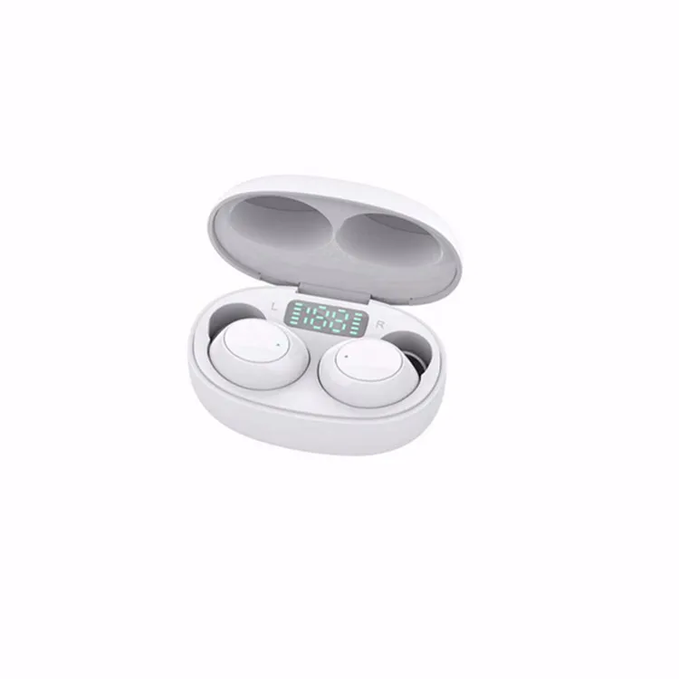 2019 Amazon Hot Selling TWS Mini Headsets True Wireless BT 5.0 Two Sides Calling Earbuds with Charging Case - ANKUX.COM