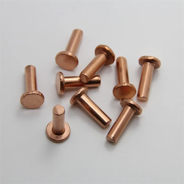 Flat Head Copper Rivets - Durable and Versatile Solutions