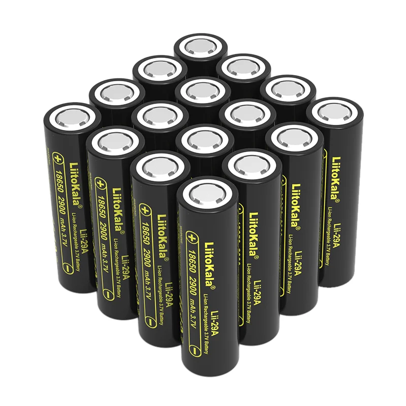 Factory Outlet Liitokala Lii-29a Cylindrical 2900mah 18650 Battery 3.7v ...