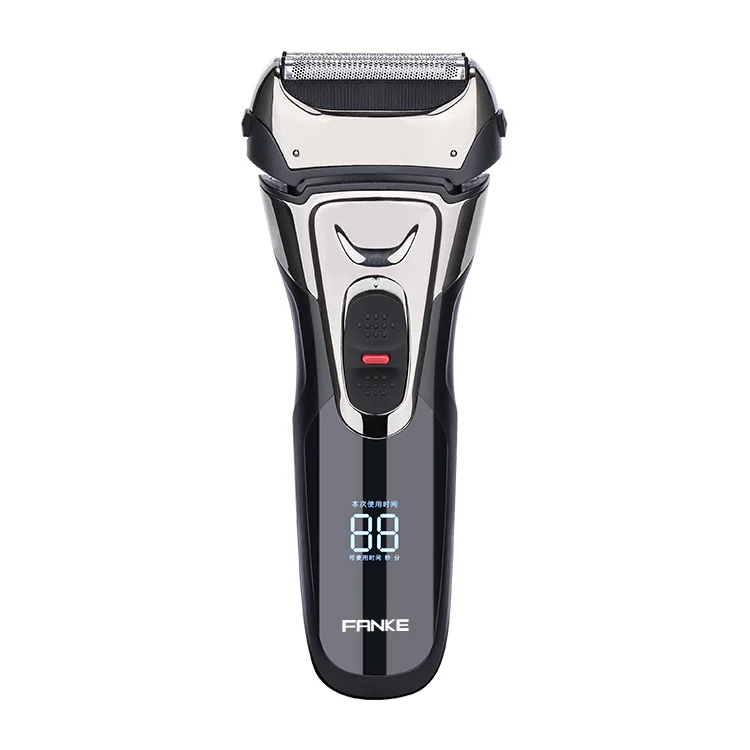 Fk-605 Portable Men Shaver Grooming Razor Foil Shaver Machine Golden ...