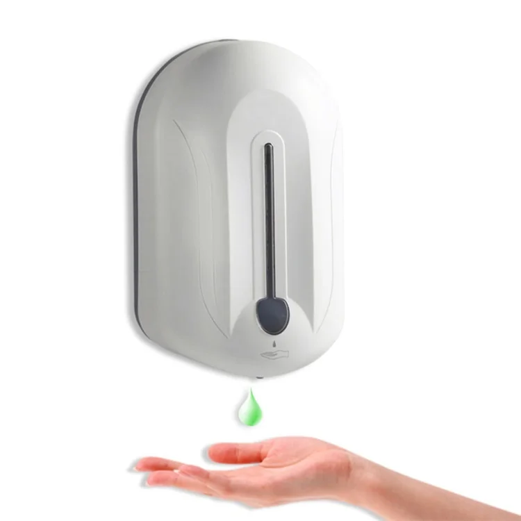 Luxury Bathroom 1200ml Hand Free Infrared Induction Auto Shampoo Liquid Soap Dispenser Set
