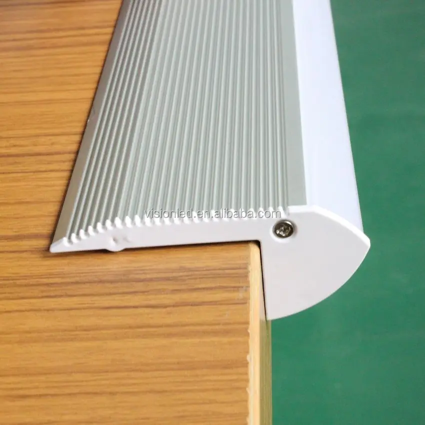Stairs aluminum profile  for strip light installation, 5meter a lot (5pcs) a lot, 1meter per piece