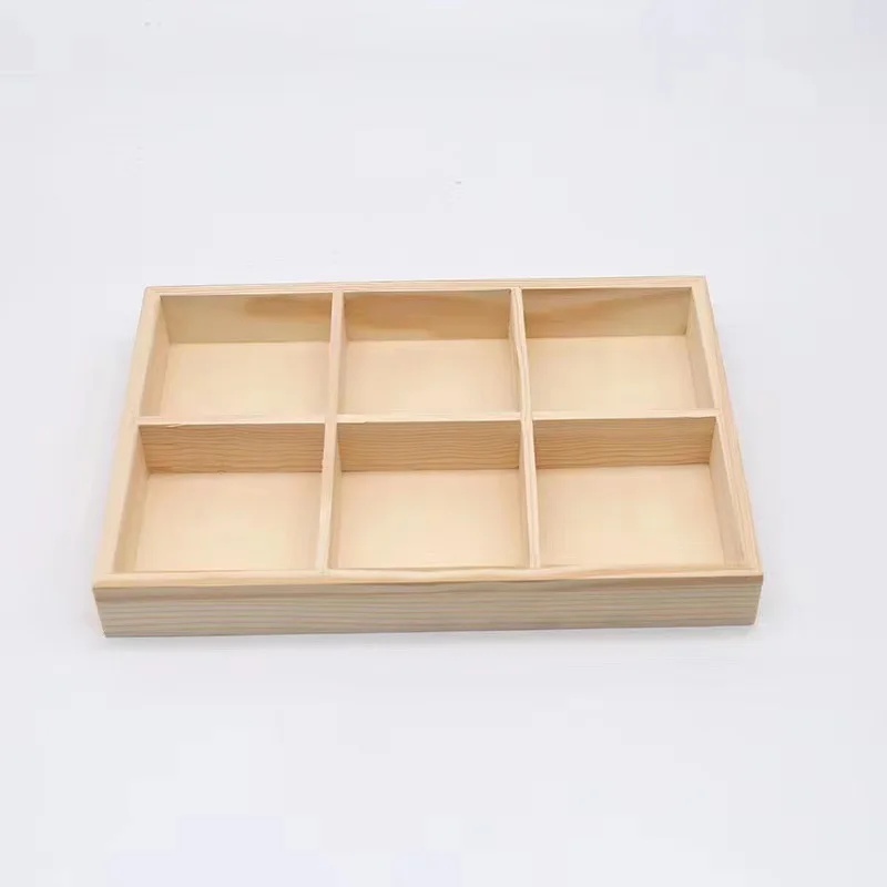Gift Box Custom Large Size Pine Gift Box Process Storage Wooden Box