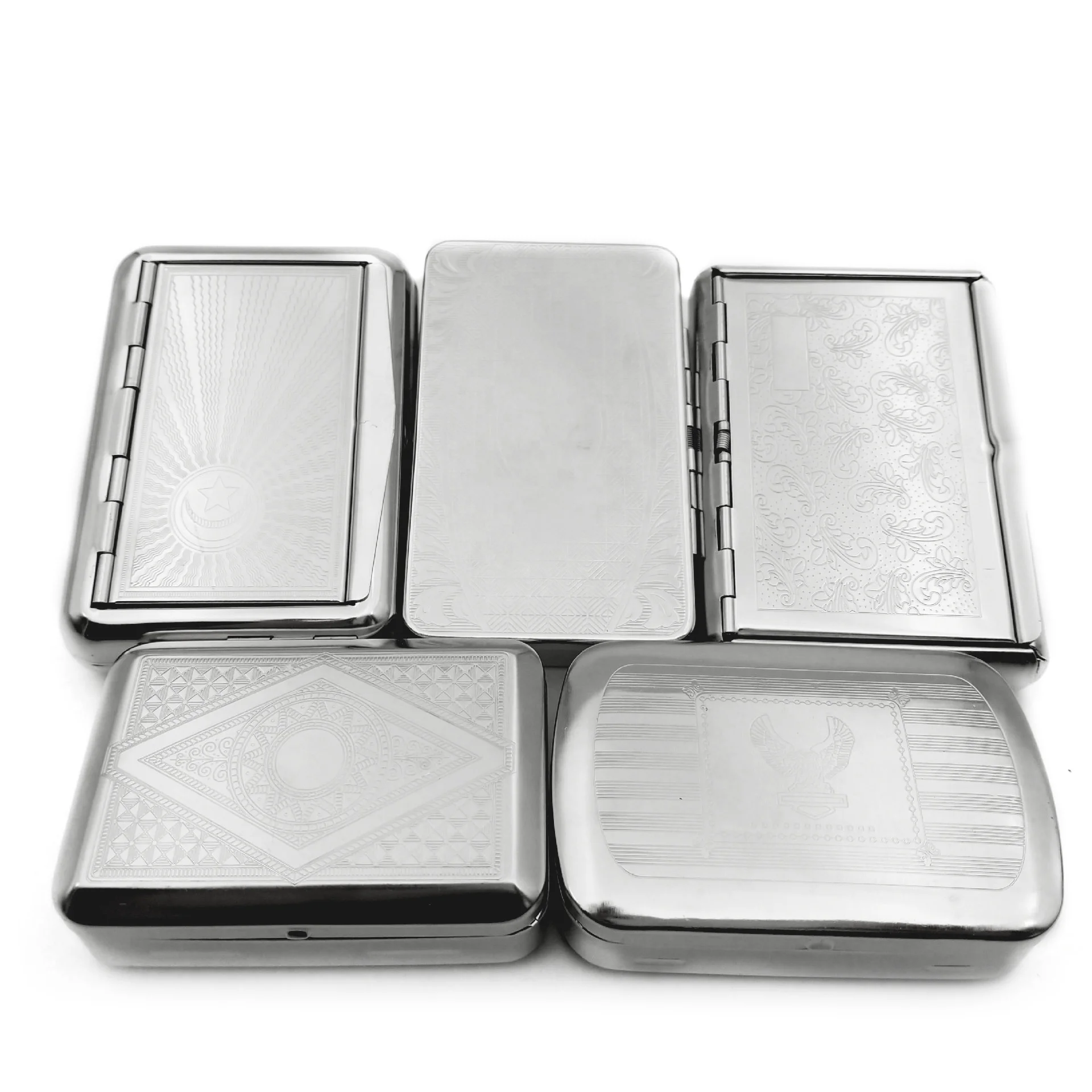cigarette cases wholesale Wholesale Metal cigarette case 16 and 20 pcs for your store