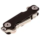 Aluminum6061-T6/ステンレス steel316/ステンレス steel304 ポリッシュキーホルダーキーオーガナイザー