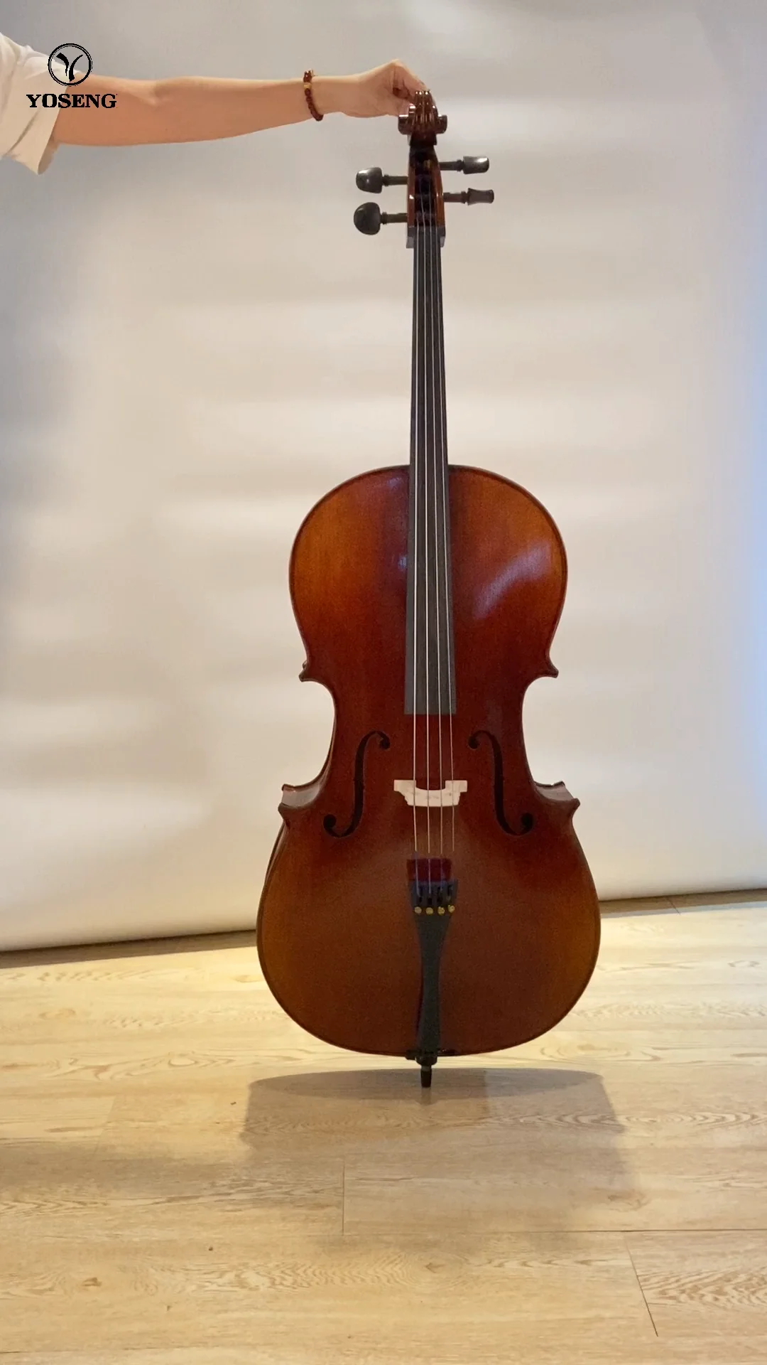 professional popular flame middle grade spirit varnish cello