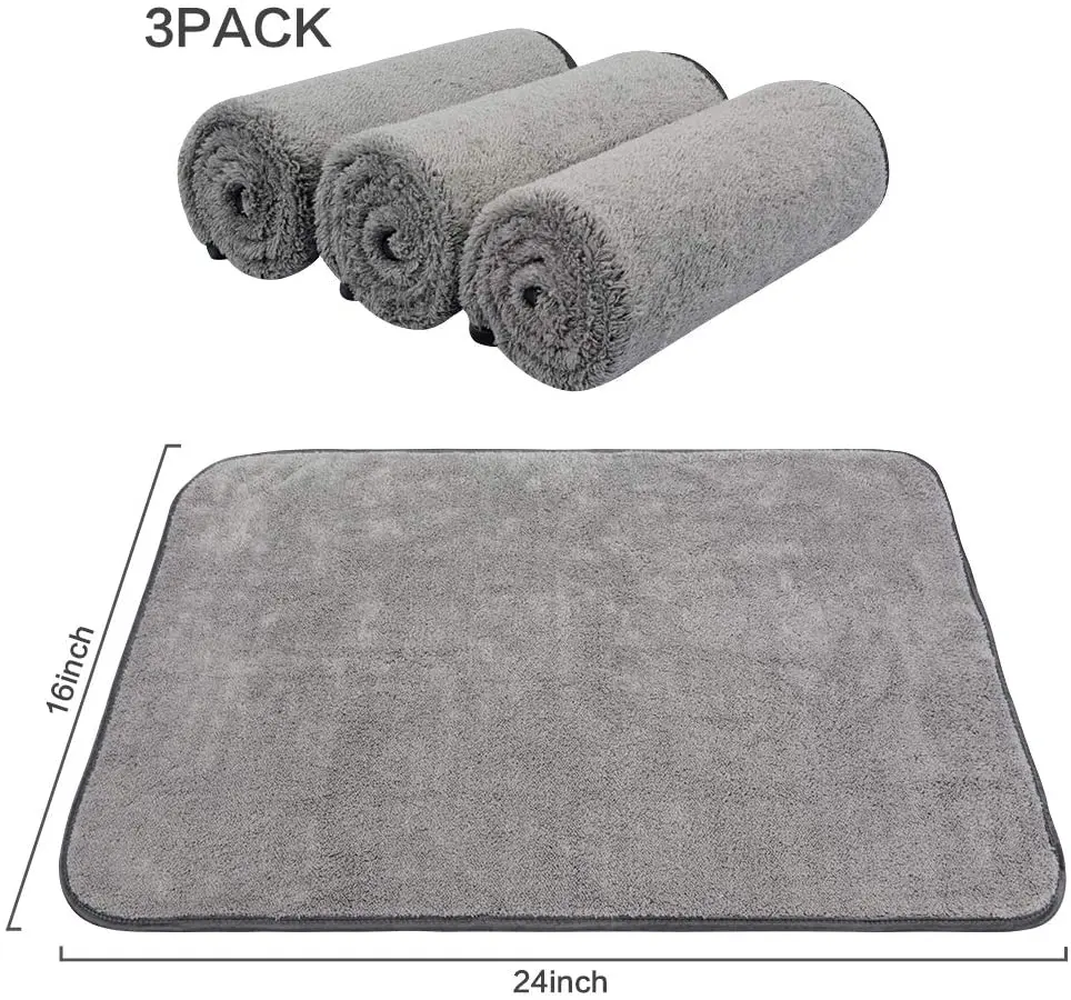 microfiber coral fleece cleaning towel